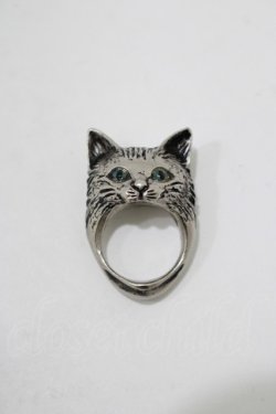 画像1: MILK / BABY CAT Collectionリング 約8号 シルバー H-25-11-14-1060-ML-AC-KB-ZH