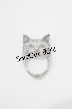 画像1: MILK / BABY CAT Collectionリング 約8号 シルバー H-25-11-14-1060-ML-AC-KB-ZH