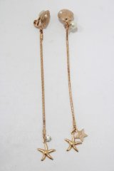 MILK / シェルロングイヤリング  ゴールド H-25-11-14-1062-ML-AC-KB-ZH