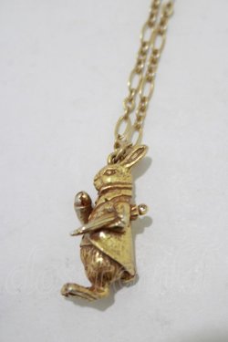 画像1: Emily Temple cute / ワンダーランドラビットネックレス  ゴールド H-25-11-14-1063-ET-AC-KB-ZH