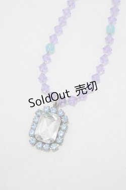 画像1: LAND by MILK BOY / LAND BIJOUネックレス  ラベンダー H-25-11-14-1064-MB-AC-KB-ZH