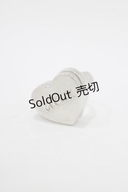 画像1: MILK / ハートミラーリング 9号 シルバー H-25-11-14-1067-ML-AC-KB-ZH