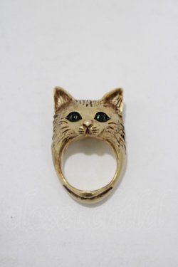 画像1: MILK / BABY CAT Collectionリング 約10〜11号 ゴールド H-25-11-14-1068-ML-AC-KB-ZH