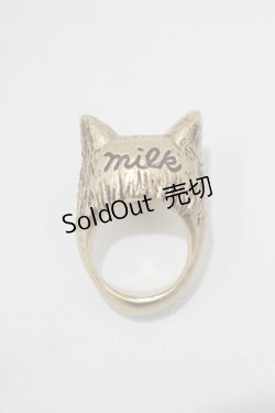 画像2: MILK / BABY CAT Collectionリング 約10〜11号 ゴールド H-25-11-14-1068-ML-AC-KB-ZH