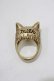 画像2: MILK / BABY CAT Collectionリング 約10〜11号 ゴールド H-25-11-14-1068-ML-AC-KB-ZH (2)