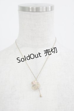 画像2: Emily Temple cute / ティーカップネックレス  ゴールド×ピンクストーン H-25-11-14-1070-ET-AC-KB-ZH