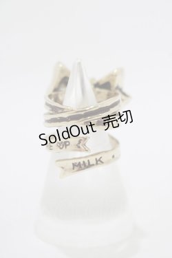 画像3: MILK / RIBBON ME UPリング 約9号 ゴールド H-25-11-14-1071-ML-AC-KB-ZH