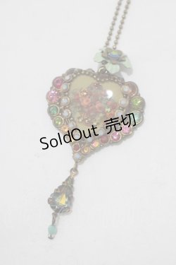 画像1: Michal Negrin / フラワーハートネックレス   H-25-11-14-1072-LO-AC-KB-ZH