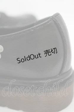 画像6: merry jenny / おはな咲いたラバーソールシューズ M ブラック H-25-11-14-1075-LO-SH-KB-ZH