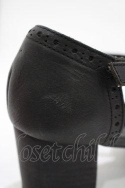 画像7: Jane Marple / クロスストラップシューズ M ブラック H-25-11-14-1076-JM-SH-KB-ZH