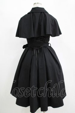 画像3: Sheglit / "Morstan"ケープベストワンピース  ブラック H-25-11-14-1001-EL-OP-KB-ZH