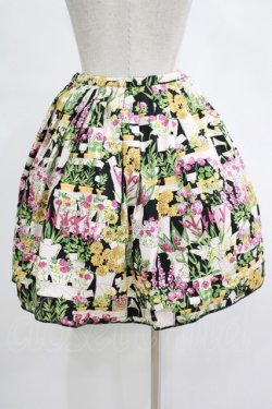 画像3: Emily Temple cute / フラワーショップスカート  ブラック H-25-11-14-1010-ET-SK-KB-ZH