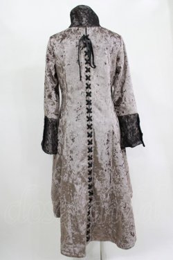 画像3: h.naoto Blood / レースアップフィッシュテールロングコート  ブラウン H-25-11-14-1014-HN-CO-KB-ZH