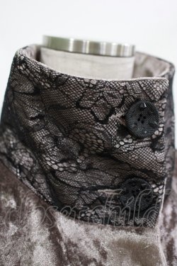 画像4: h.naoto Blood / レースアップフィッシュテールロングコート  ブラウン H-25-11-14-1014-HN-CO-KB-ZH