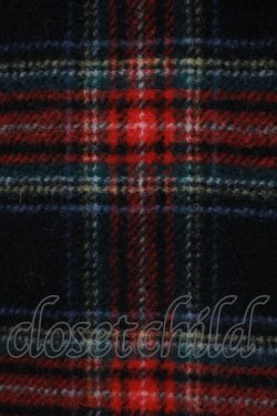 画像4: PEACE NOW / くま耳フードケープ  ブラック×チェック H-25-11-14-1015-PU-TO-KB-ZH