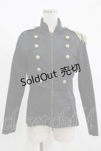 Na+H / ナポレオンジャケット  ブラック H-25-11-14-1017-PU-JA-KB-ZH