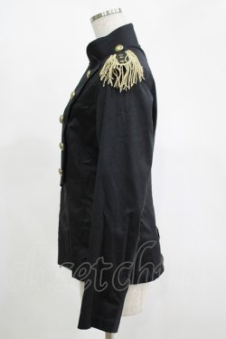 画像2: Na+H / ナポレオンジャケット  ブラック H-25-11-14-1017-PU-JA-KB-ZH