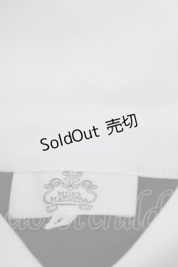 画像4: MIHO MATSUDA / ワンピース・バルダ S ブラック×ホワイト H-25-11-14-1002-GO-OP-KB-ZH