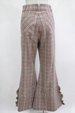 画像3: MILK / Autumnフレアパンツ  レッドナッツカラーチェック H-25-11-14-1021-ML-PA-KB-ZH