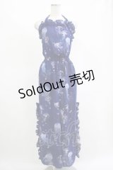 MILK / Jellyfishオールインワンドレス  ブルーベース H-25-11-14-1025-ML-PA-KB-ZH