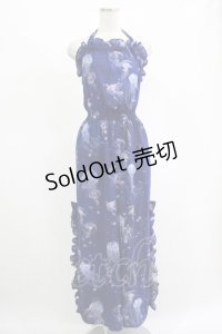 MILK / Jellyfishオールインワンドレス  ブルーベース H-25-11-14-1025-ML-PA-KB-ZH