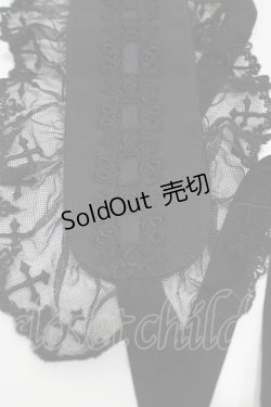 画像3: Innocent World / オリジナルクロスレースヘッドドレス  ブラック H-25-11-14-009-IW-AC-NS-ZH