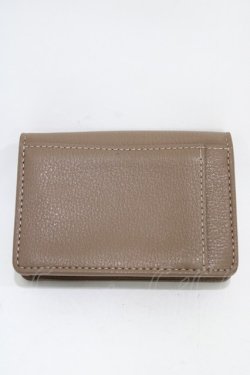 画像2: Maison de FLEUR / リボンカードケース  ブラウン H-25-11-14-011-LO-ZA-NS-ZH