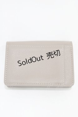 画像2: Maison de FLEUR / リボンカードケース  ブラウン H-25-11-14-011-LO-ZA-NS-ZH