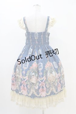 画像2: Infanta（海外ロリータブランド） / ジャンパースカートセット L ブルー H-25-11-14-014-0-OP-NS-ZH