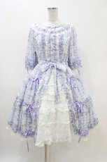 画像1: Angelic Pretty / Secret Daisy Gardenワンピース Free ラベンダー H-25-11-14-016-AP-OP-NS-ZH (1)