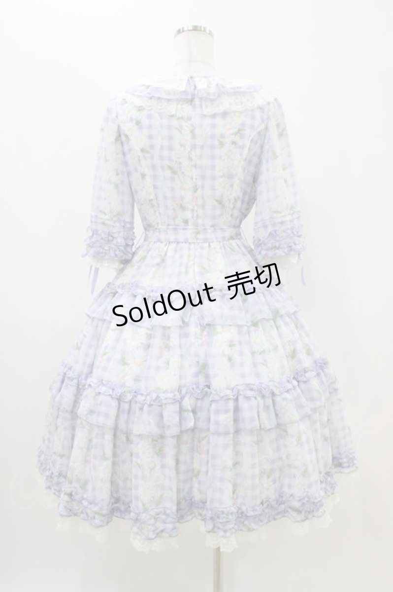 画像2: Angelic Pretty / Secret Daisy Gardenワンピース Free ラベンダー H-25-11-14-016-AP-OP-NS-ZH (2)