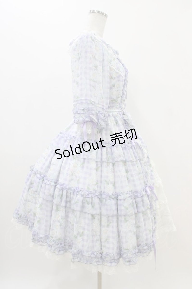 画像3: Angelic Pretty / Secret Daisy Gardenワンピース Free ラベンダー H-25-11-14-016-AP-OP-NS-ZH (3)