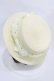 画像2: Innocent World / 薔薇リボンブレードハット  生成り H-25-11-14-002-IW-AC-NS-ZH (2)