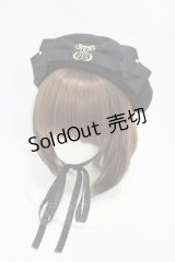 Enchantlic Enchantilly / ロゴ刺繍ベレー帽  ブラック H-25-11-14-003-LO-AC-NS-ZH