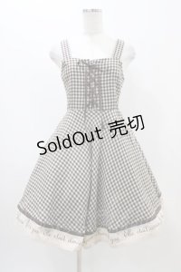 Fi.n.t / ブロックチェックジャンパースカート Free ブラウン H-25-11-14-027-CA-OP-NS-ZH