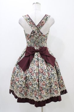 画像2: LODISPOTTO / ゴブランジャンパースカート M ボルドー H-25-11-14-028-LO-OP-NS-ZH