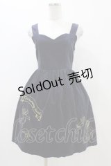 Fi.n.t / エンジェル刺繍ジャンパースカート Free ネイビー H-25-11-14-029-CA-OP-NS-ZH