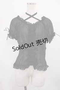 metamorphose / シフォンブラウス Free ブラック H-25-11-15-029-ME-BL-NS-ZH