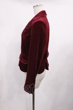 画像2: BABY,THE STARS SHINE BRIGHT / 別珍スカラップジャケット Free エンジ H-25-11-15-032-BA-JA-NS-ZH