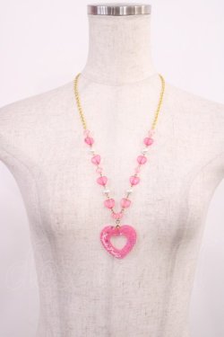 画像2: Angelic Pretty / Decoration Heartネックレス  ピンク H-25-11-15-033-AP-AC-NS-ZH