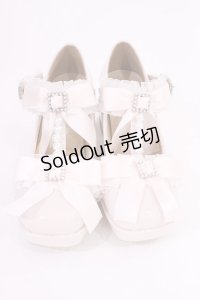 Lovely Tency / MA フリルリボンPLP パンプス L ピンク H-25-11-15-035-LO-SH-NS-ZH