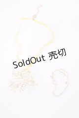 Secret Honey / Necklace & Ear cuff (Beauty and the Beast- Live Action Film ver.）  ゴールド H-25-11-15-036-CA-AC-NS-ZH
