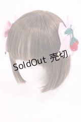 Angelic Pretty / Decoration StrawberryリボンクリップSet  ピンク H-25-11-15-040-AP-AC-NS-ZH