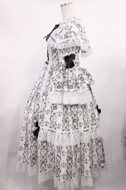 画像2: metamorphose / クラウンクロスケープ付ロングドレス サイズ1 オフ H-25-11-15-004-ME-OP-NS-ZH