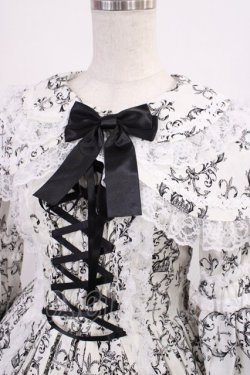 画像4: metamorphose / クラウンクロスケープ付ロングドレス サイズ1 オフ H-25-11-15-004-ME-OP-NS-ZH