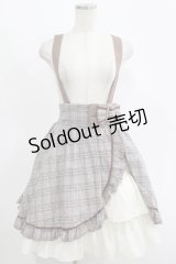 Amavel / 大きめバックル付 アシメレイヤードジャンスカ Free ブラウン H-25-11-15-1027-CA-OP-NS-ZH