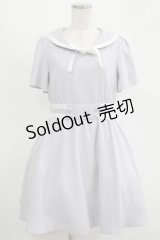 Secret Honey / グログランリボンワンピース Free ブルー H-25-11-15-1029-CA-OP-NS-ZH