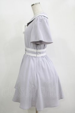 画像2: Secret Honey / グログランリボンワンピース Free ブルー H-25-11-15-1029-CA-OP-NS-ZH