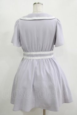 画像3: Secret Honey / グログランリボンワンピース Free ブルー H-25-11-15-1029-CA-OP-NS-ZH