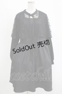 Lovely Tency / ALC*ケープワンピース LL ブラック H-25-11-15-1032-GO-OP-NS-ZH